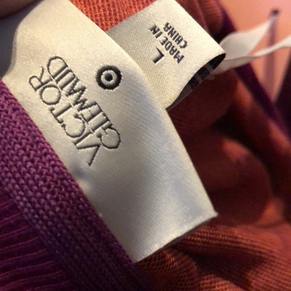 Victor Glemaud x Target Polka Dot Long Sleeve Tunic Dress Purple Large - Picture 5 of 6